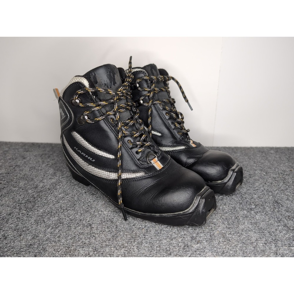 KARHU SNS PROFIL Nordic Cross Country Ski Boots US Women's EU 38 Black **READ**‎